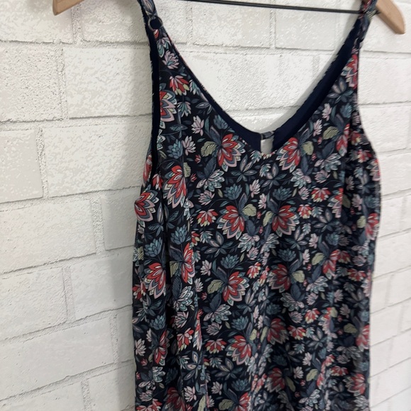 CABI Flirt Floral Navy Cami Tank Top Style 5224 - Picture 6 of 9